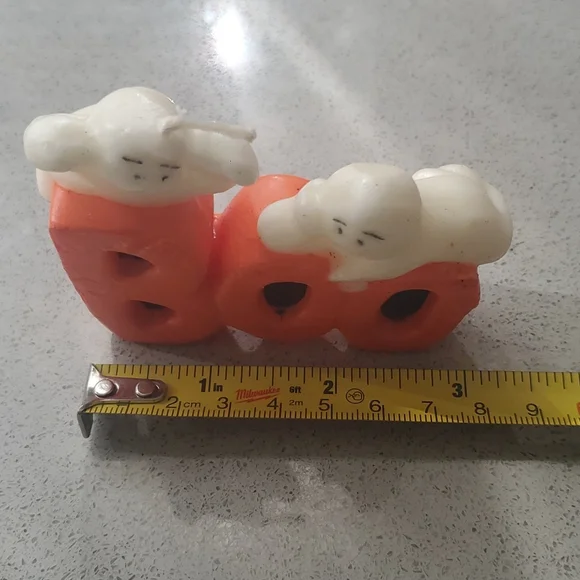 Vintage Halloween Ghosts BOO Candle 🕯 - Picture 2 of 6